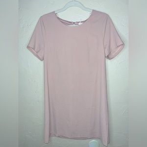 Entro blush tshirt dress